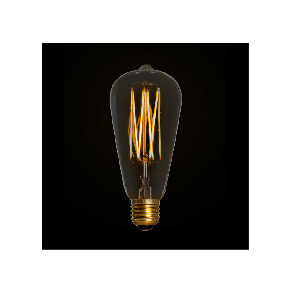Danlamp LED ST64 4W 920 130lm Dim Smoke E27