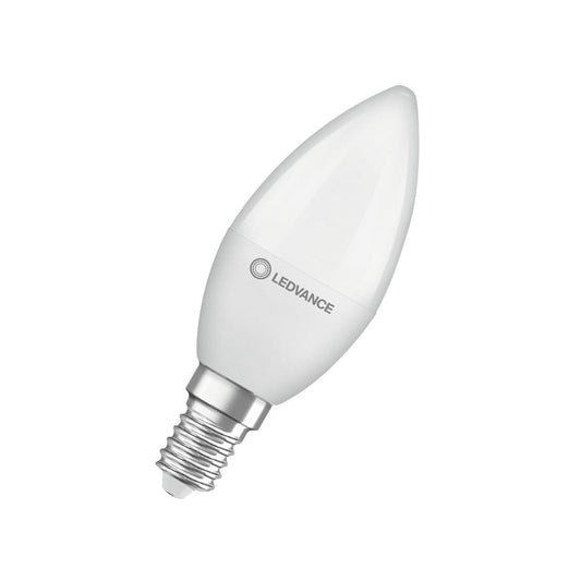 Ledvance LED Kertepære 4,9W(40W) 827 470lm Mat E14