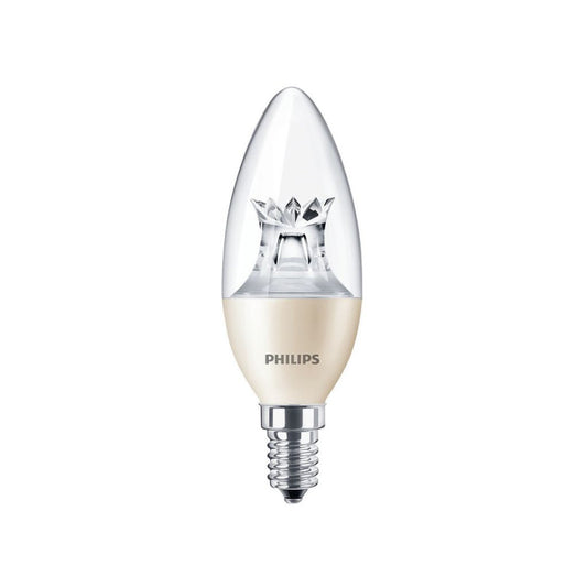 Philips LED Kertepære 4W(25W) 822-827 250lm Dim Klar E14
