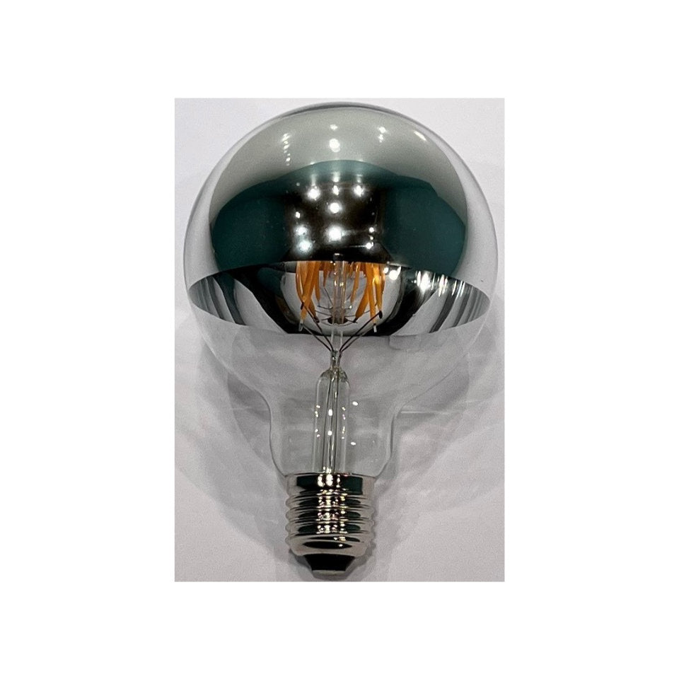 LED Globepære 4W(30W) 822 Dim Klar Topforspejlet E27 Ø95