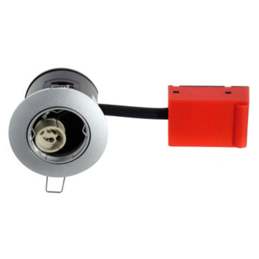 Daxtor Downlight GU10 Ø50mm m/Bagdåse 230V Alu