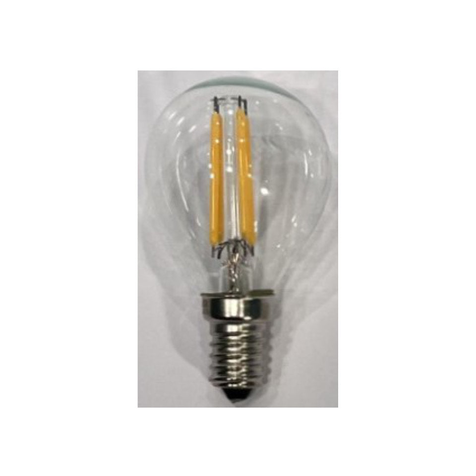 LED Kronepære 4W(25W) 827 250lm Klar E14