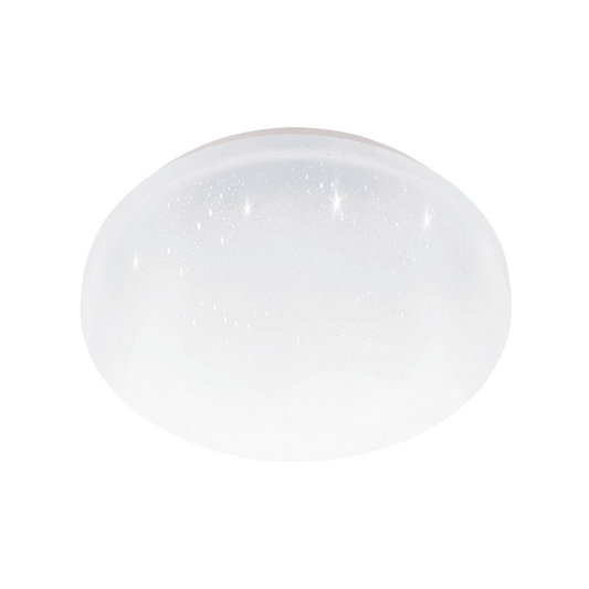 EGLO LED Loftlampe 10W 840 1250lm Ø26cm Hvid/Krystal