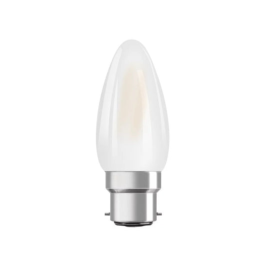 Osram LED Kertepære 4W(40W) 827 470lm Mat B22d