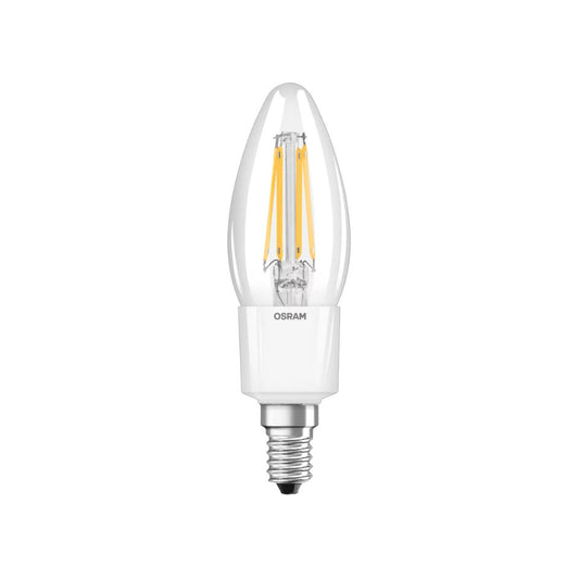 Osram LED Kertepære 6W(60W) 827 806lm Klar E14