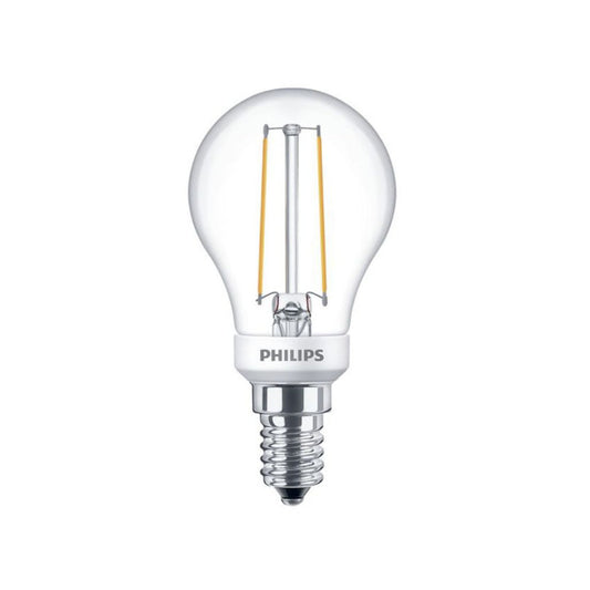 Philips LED Kronepære 2,7W(25W) 827 250lm Dim Klar E14