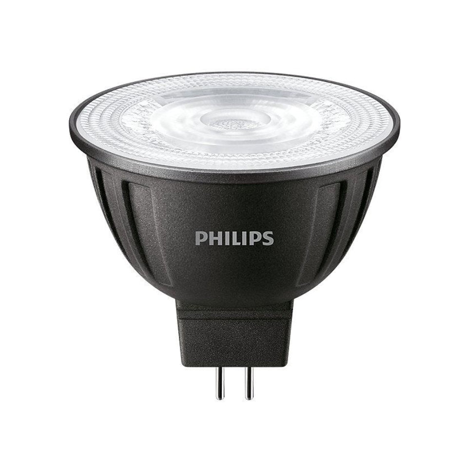 Philips LED MR16 8W(50W) 830 621lm Dim 24° Sort