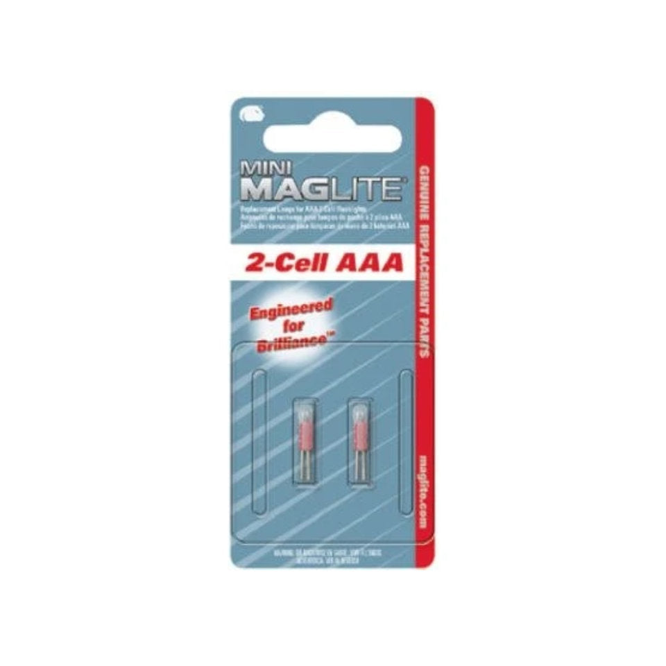 MagLite Pære 2-Cell AAA 2-Pak