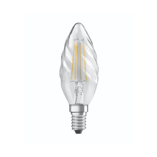 Osram LED Kertepære 4W(40W) 827 470lm Snoet Klar E14