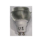 Landlite LED GU10 3W 830 160lm 25° Sølv