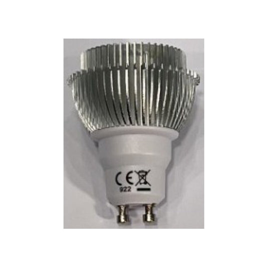 Landlite LED GU10 3W 830 160lm 25° Sølv