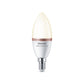 Philips Smart LED Kertepære 4,9W(40W) 927 Dim E14 WiFi