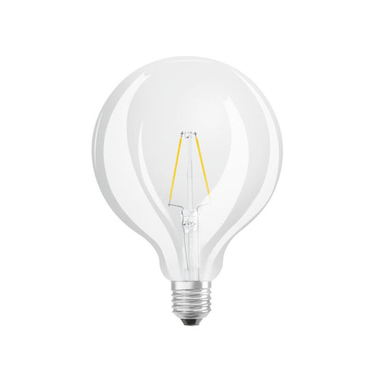 Ledvance LED Globepære 2,5W(25W) 827 250lm Klar Ø125 E27