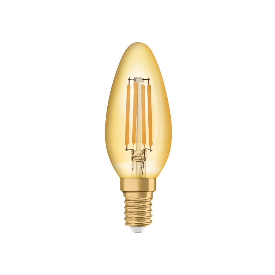 Osram LED Kertepære 4W(35W) 824 410lm Gold E14