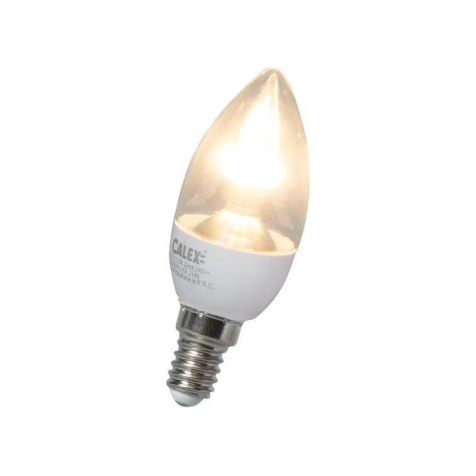 Calex LED Kertepære 4W 827 250lm Dim Klar E14