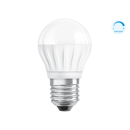 Osram LED Kronepære 4,5W(25W) 827 250lm Dim Mat E27