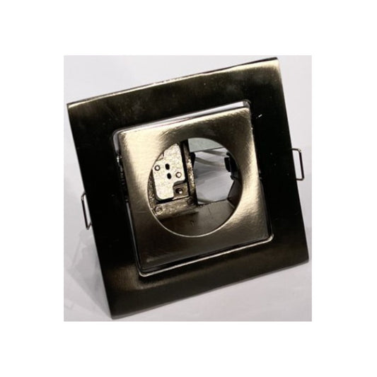 Unelco Downlight MR16 GU5.3 12V 4-Kant Børstet Stål