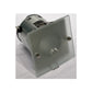 Unelco Downlight MR16 GU5.3 12V 4-Kant m/Bagdåse Børstet Stål Glas