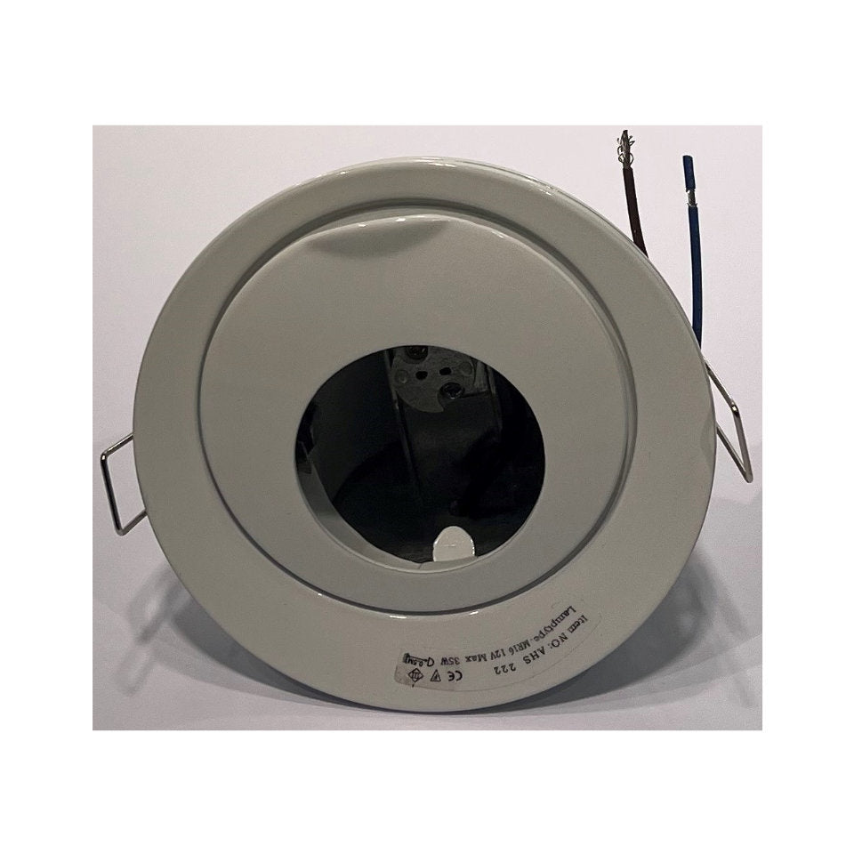 Downlight MR16 GU5.3 Ø50mm 12V Hvid