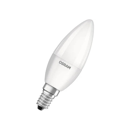 Osram LED Kertepære 4,9W(40W) 827 470lm Mat E14 3-Pak