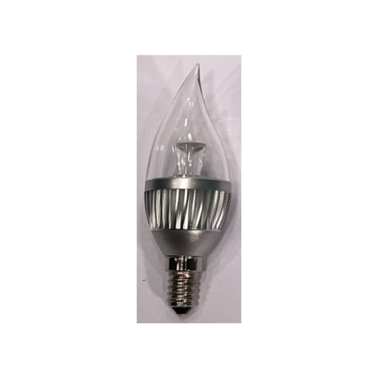 HeSaLight LED Kertepære 4W 830 180lm Klar Vindstød E14