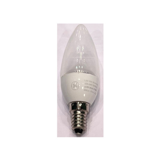 GE LED Kertepære 4,5W(25W) 827 250lm Dim Klar E14
