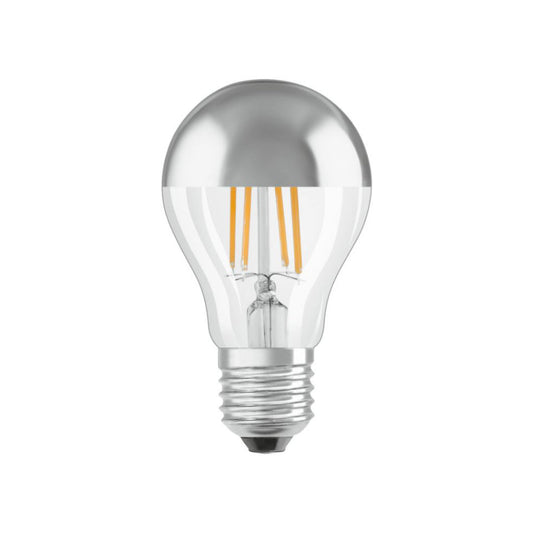 Osram LED Standardpære 6,5W(50W) 827 650lm Topforspejlet Klar E27