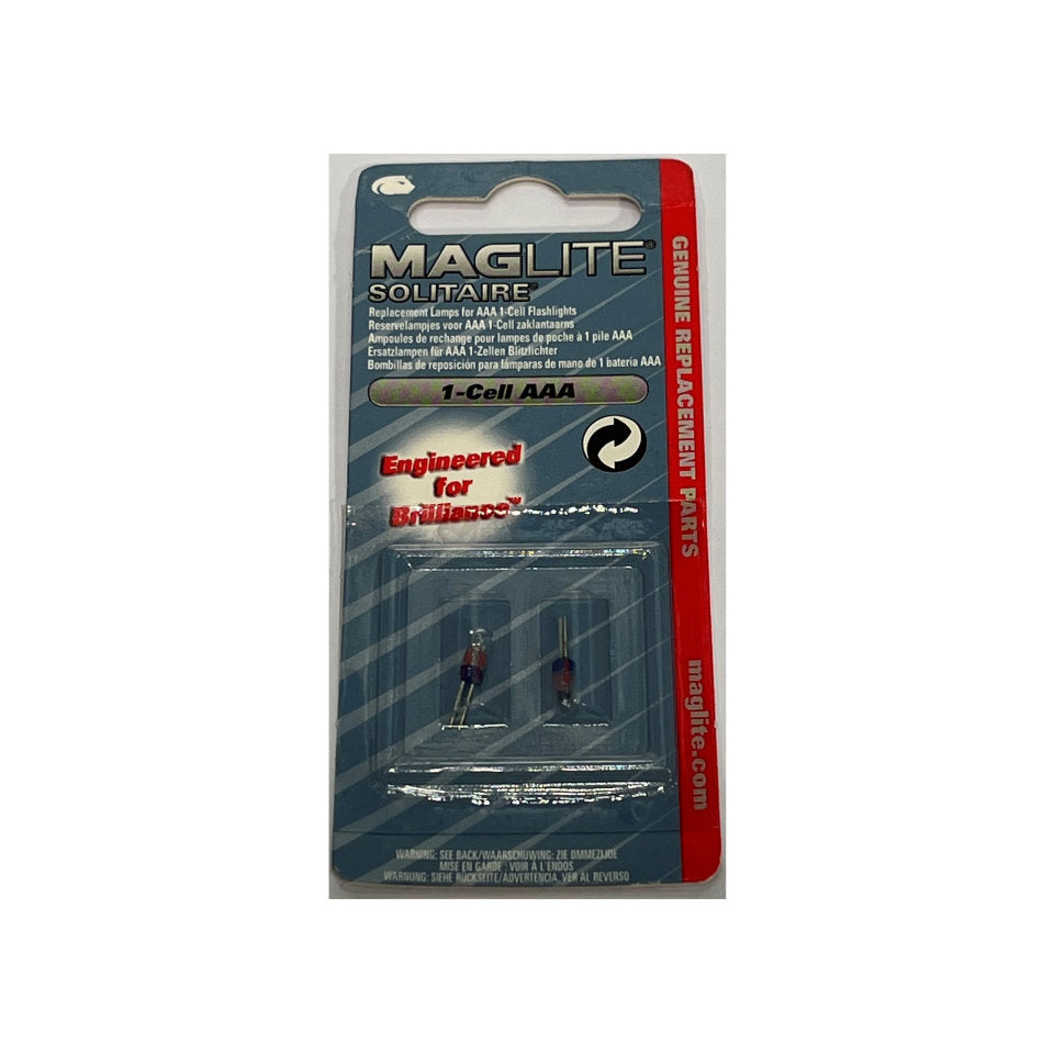 MagLite Pære 1-Cell AAA 2-Pak