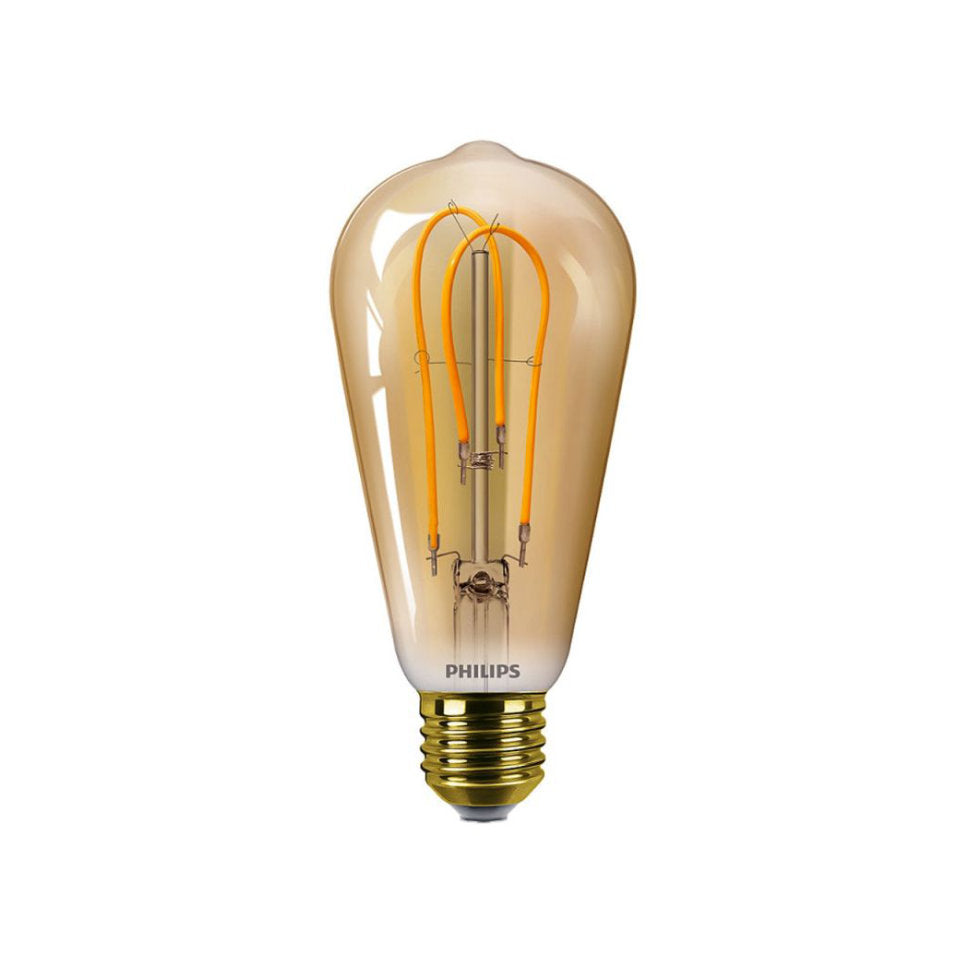 Philips LED ST64 5W(25W) 820 250lm. Gold E27