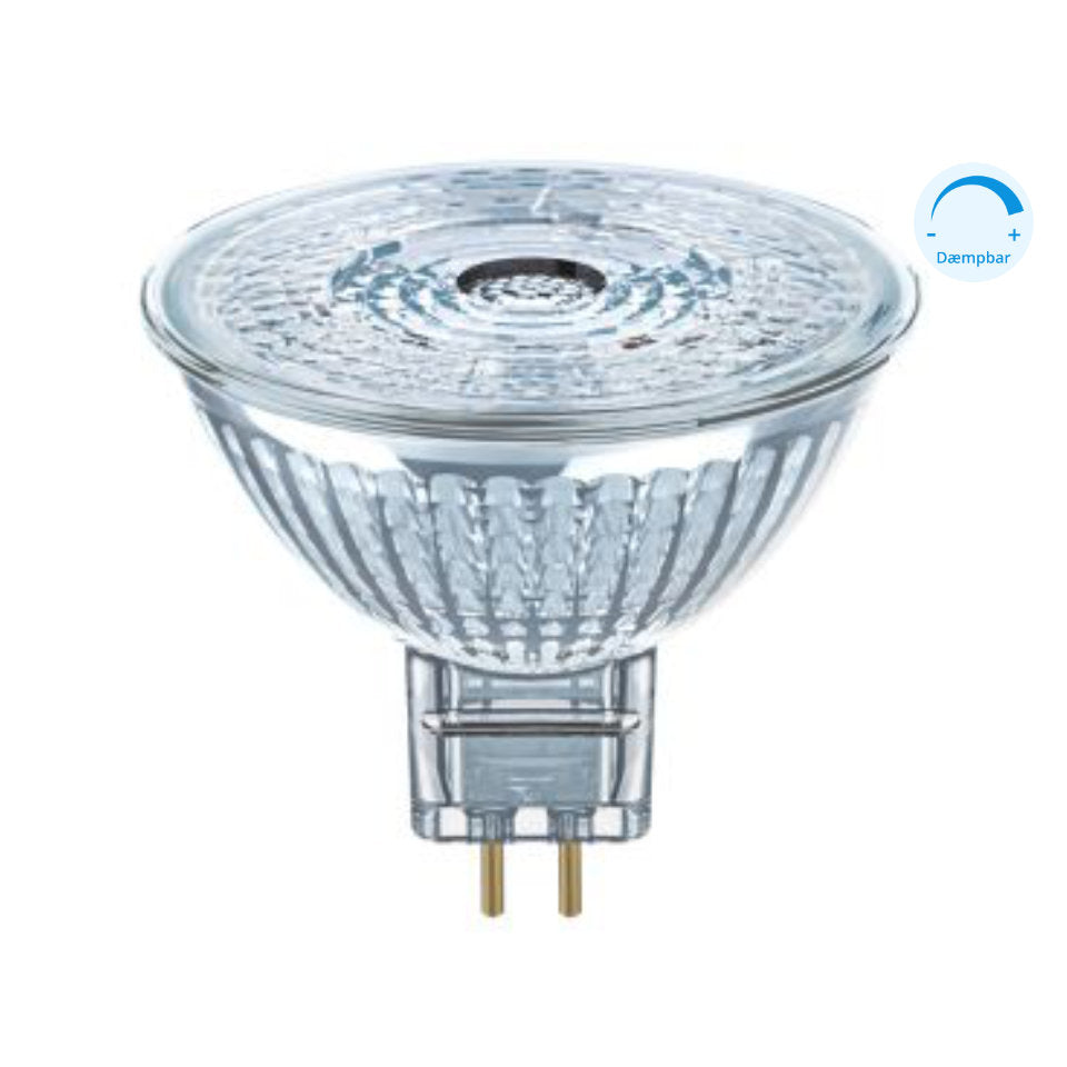 Osram LED MR16 3,6W(20W) 930 230lm Dim 36° Klar GU5.3