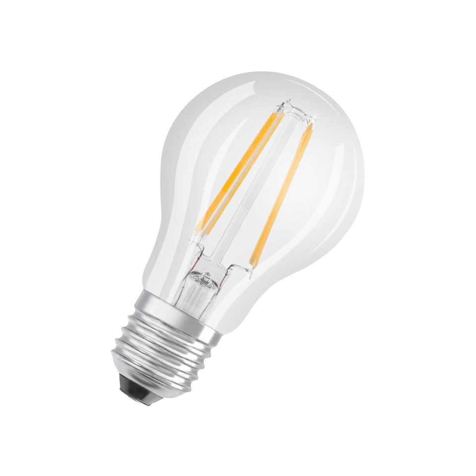 Osram LED Standardpære 6,5W(60W) 827 806lm Klar E27 2-Pak