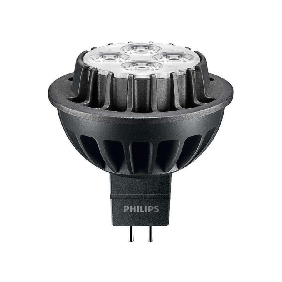 Philips LED MR16 8W(50W) 827 621lm Dim 36° Sort