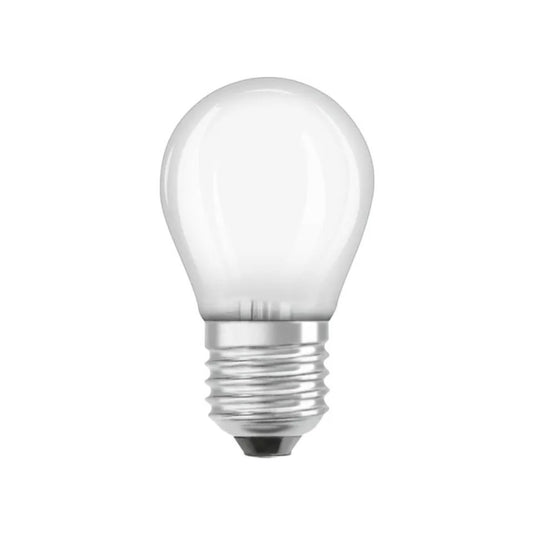 Osram LED Kronepære 4W(40W) 827 470lm Mat E27 3-Pak