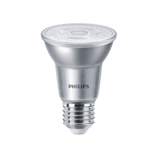 Philips LED PAR20 6W(50W) 840 540lm 25° Dim Sølv E27