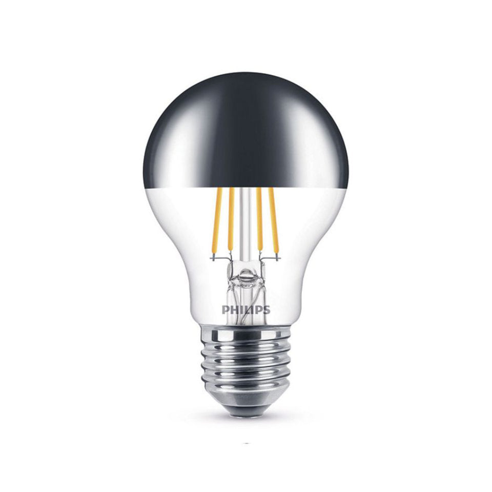 Philips LED Standardpære 7,5W(48W) 827 610lm Dim Topforspejlet E27