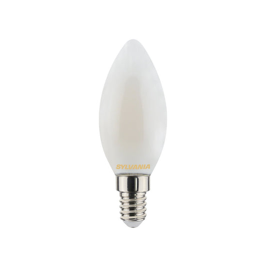 Sylvania LED Kertepære 4,5W(40W) 827 470lm Mat E14