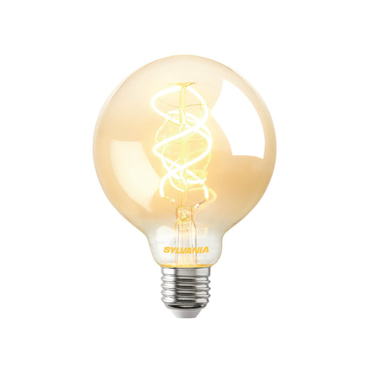 Sylvania LED Globepære 5,5W(25W) 820 250lm Dim Gold Ø95 E27