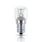 Philips Glødepære Parfumepære Ovn 15,4W 2700K 85lm Klar E14
