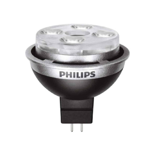 Philips LED MR16 7W 830 340lm Dim 60° Sort/Sølv