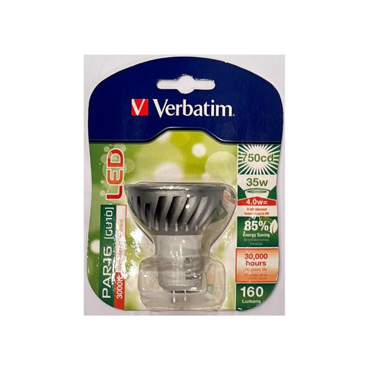 Verbatim LED GU10 4W(35W) 830 160lm 20° Grå