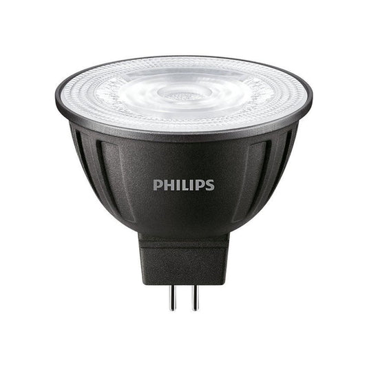 Philips LED MR16 8W(50W) 827 621lm Dim 36° Sort