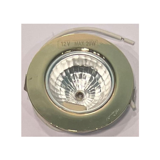 Oscaluz Downlight G4 Ø45mm. 12V Guld