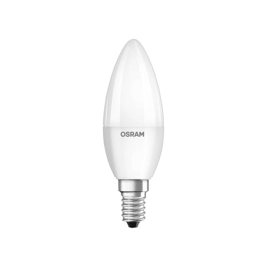 Osram LED Kertepære 4,9W(40W) 827 470lm Mat E14 3-Pak