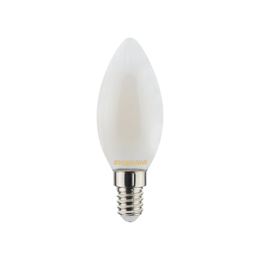 Sylvania LED Kertepære 4,5W(40W) 827 470lm Mat E14