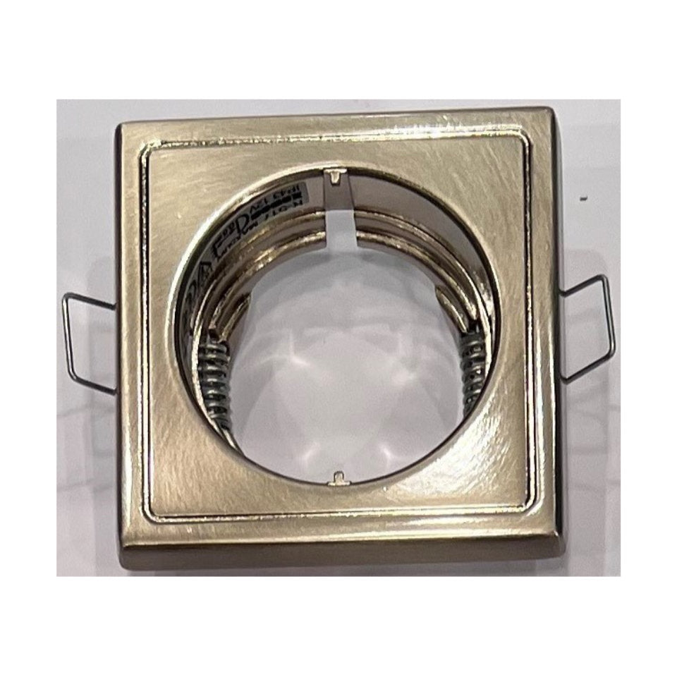 Xenon Downlight MR16 GU5.3 Ø50mm 12V Børstet Stål