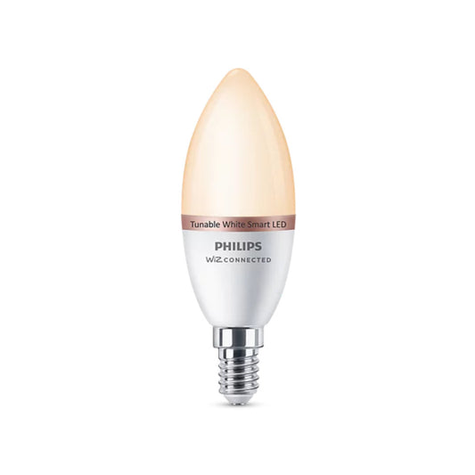 Philips Smart LED Kertepære 4,9W(40W) 927-965 Dim E14 WiFi