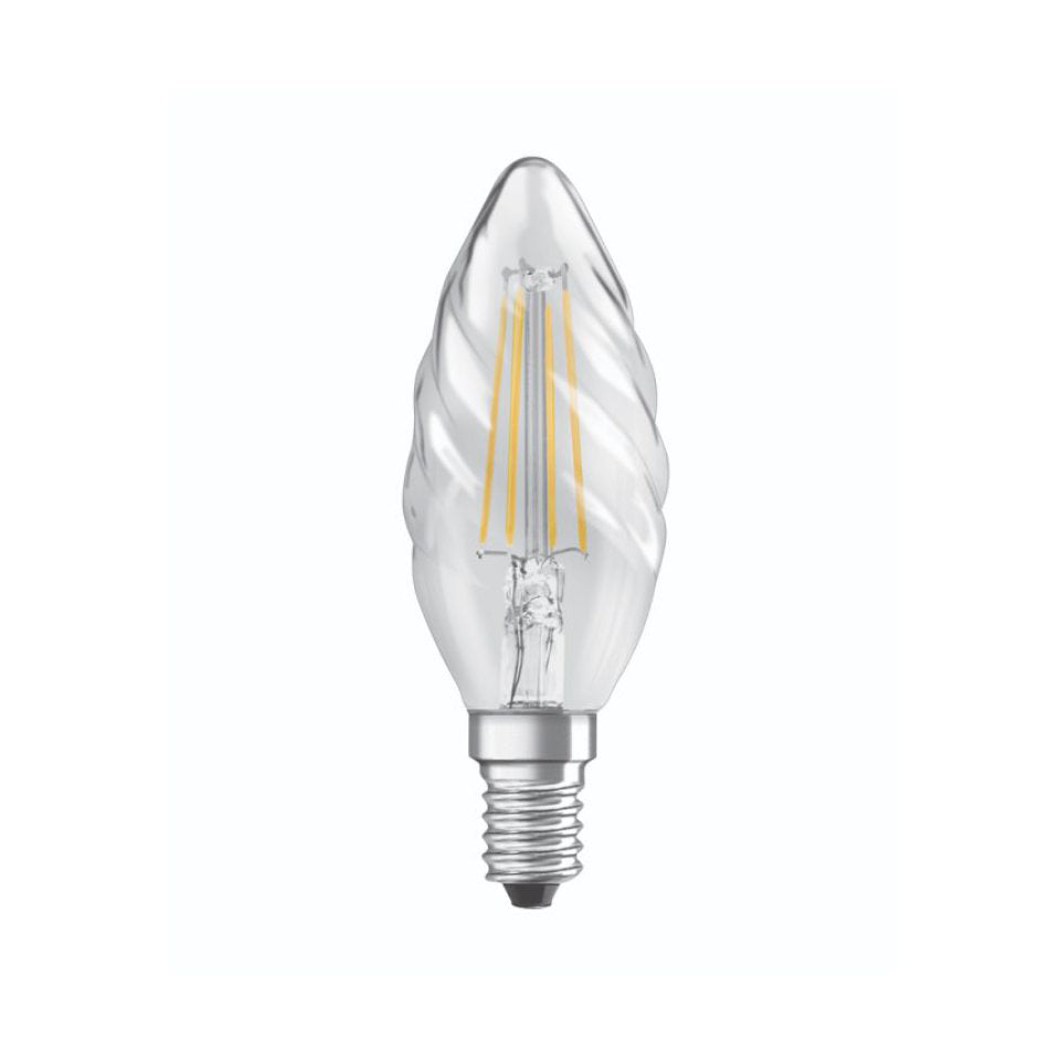 Osram LED Kertepære 4W(40W) 827 470lm Klar Snoet E14