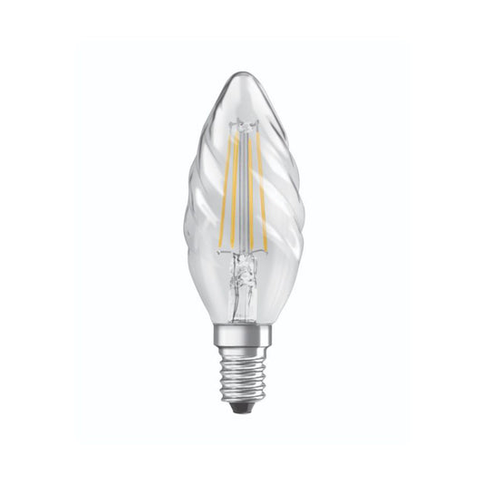 Osram LED Kertepære 4W(40W) 827 470lm Klar Snoet E14