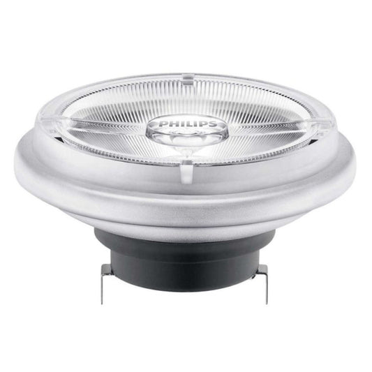 Philips LED AR111 15W(75W) 927 800lm Dim 40° 12V Sølv/Sort G53