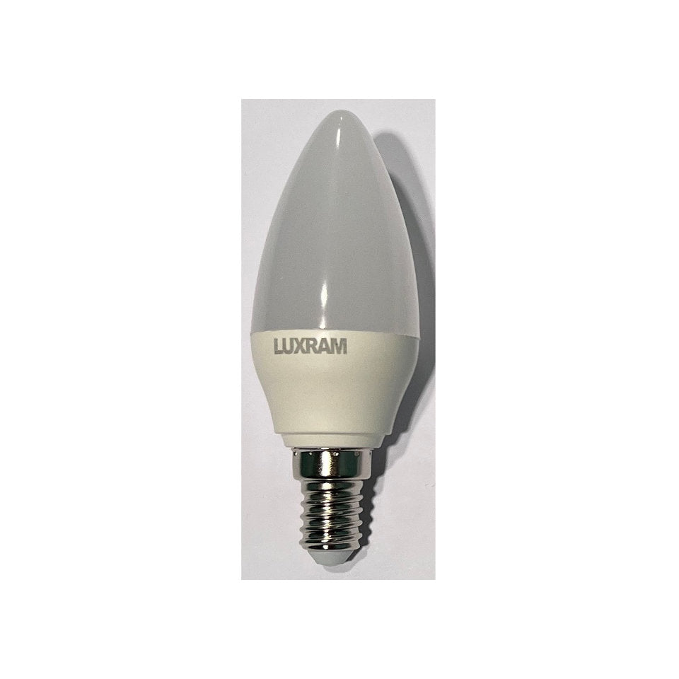 Luxram LED Kertepære 5W(40W) 830 470lm Mat E14